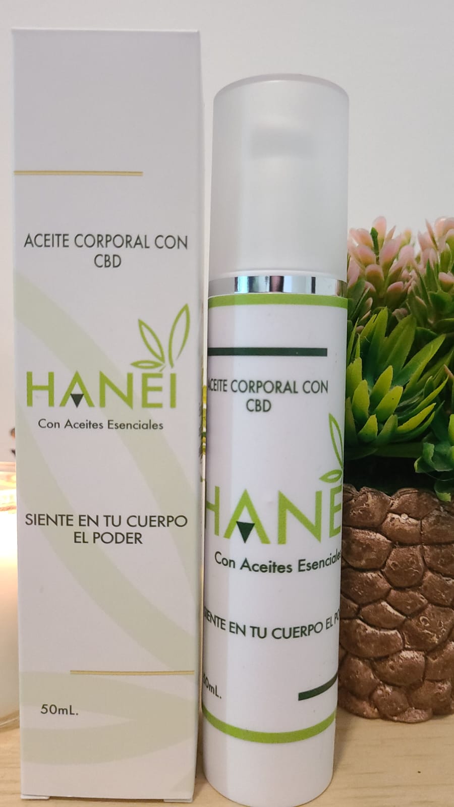 ACEITE CORPORAL CON CBD
